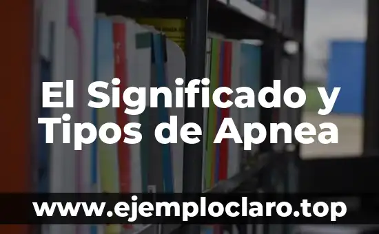 Significado y tipos de libertad 5 El Significado y Tipos de Apnea