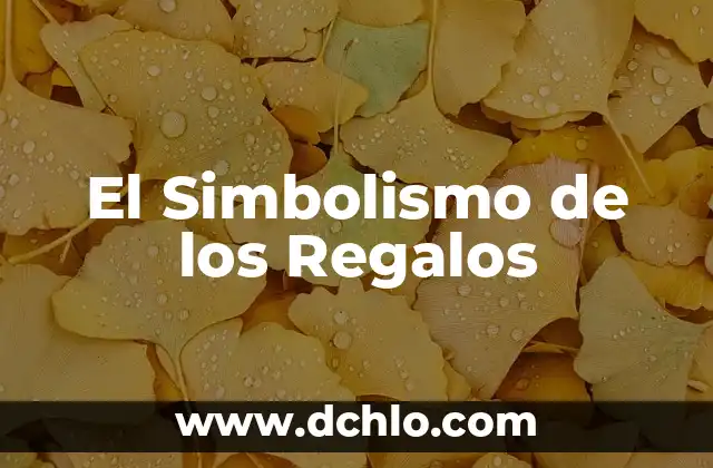 El Simbolismo de las Estrellas de Ocho Puntas 5 El Simbolismo de los Regalos