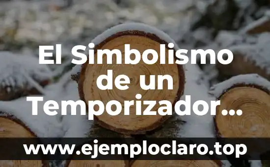 Nombre con significado de arena 5 El Simbolismo de un Temporizador de Arena
