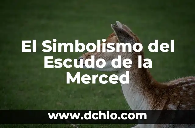 Significado del Escudo de Agua Prieta: Un Simbolismo Hídrico 3 El Simbolismo del Escudo de la Merced