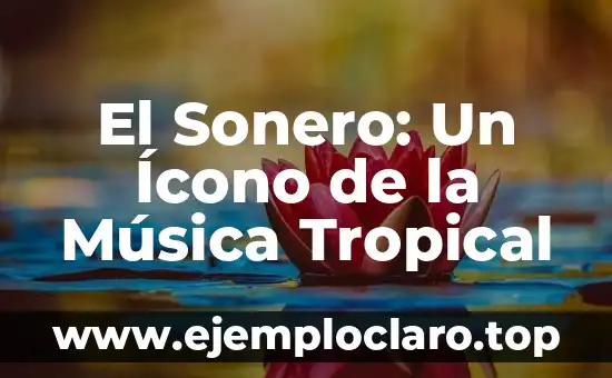 El Sonero: Un Ícono de la Música Tropical