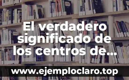 El verdadero significado de los centros de consumo y su impacto en la economía
