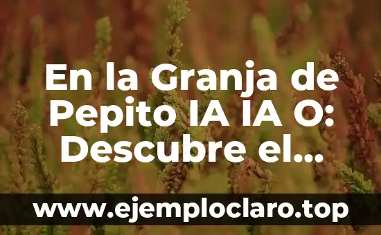 Contaminación de Semillas: Un Tema Fundamental en Agricultura 6 En la Granja de Pepito IA IA O: Descubre el Mundo de la Inteligencia Artificial en la Agricultura
