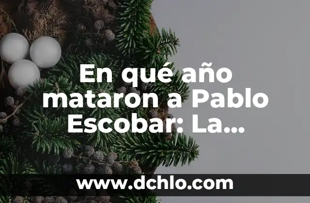 Caída de rodillas significado 3 En qué año mataron a Pablo Escobar: La historia detrás de la caída del rey del narcotráfico