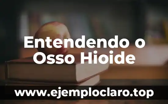 Significado do Conceito de Extranjerismo: Entendendo o Estrangeirismo 6 Entendendo o Osso Hioide