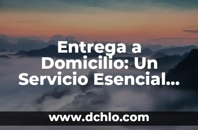 El Significado de Textualizar: Comunicación en la Era Digital 3 Entrega a Domicilio: Un Servicio Esencial en la Era Digital