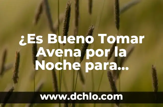 ¿Cuál es el significado de las gafas? 3 ¿Es Bueno Tomar Avena por la Noche para Adelgazar y Mejorar la Salud?
