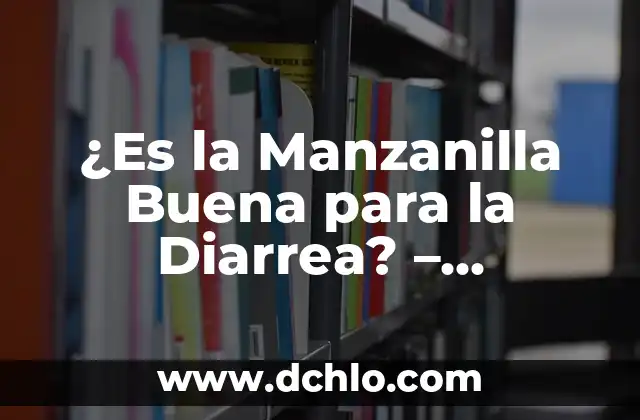 La Zanahoria es Buena para los Perros: Descubre los Beneficios 6 ¿Es la Manzanilla Buena para la Diarrea? – Propiedades y Beneficios