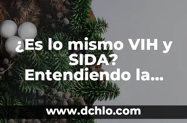 El Concepto de Transversalidad: Entendiendo su Importancia en la Sociedad Contemporánea 8 ¿Es lo mismo VIH y SIDA? Entendiendo la diferencia