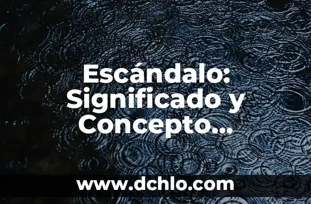 Descubriendo el Concepto de la Panacea 3 Escándalo: Significado y Concepto Detallado
