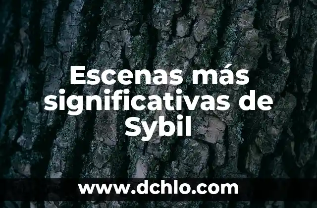 Escenas con significado de Roma: Un viaje por la historia y la cultura eterna 5 Escenas más significativas de Sybil