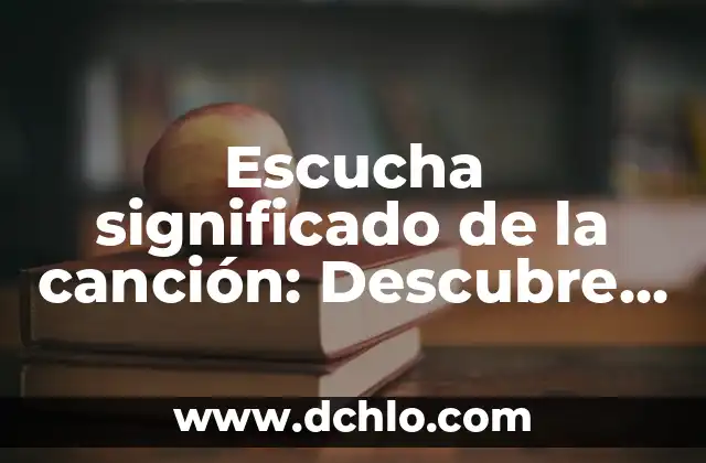 El significado del estado transitorio en la simulación: Una guía completa 8 Escucha significado de la canción: Descubre el poder de la música