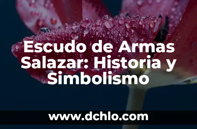 Estatua de Nabucodonosor - Un Simbolismo Profético 8 Escudo de Armas Salazar: Historia y Simbolismo