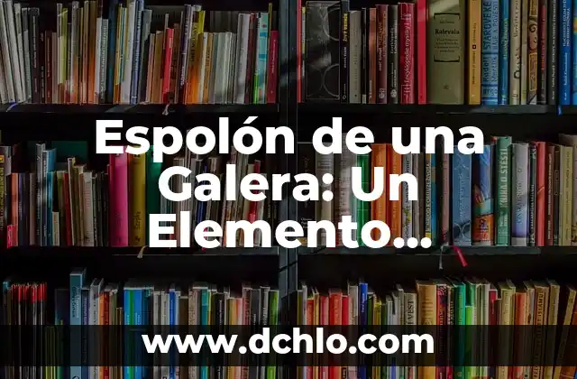 El Icono Emblemático de Chiapas y su Profundo Significado 4 Espolón de una Galera: Un Elemento Emblemático en la Historia Naval
