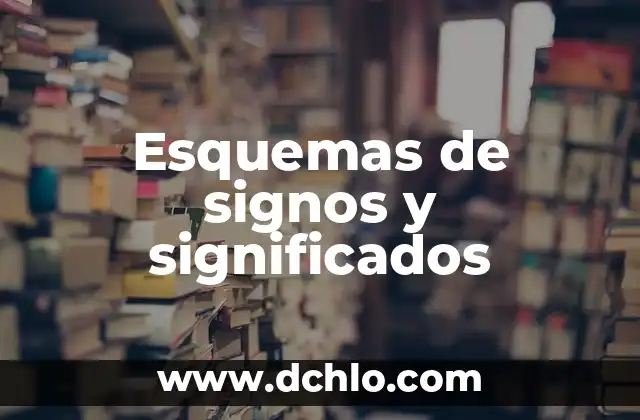 Análisis de Significados en Formato PDF 7 Esquemas de signos y significados