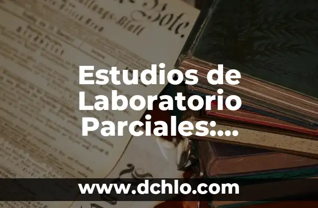 ¿Cuál es el significado de rafagas? 4 Estudios de Laboratorio Parciales: Descubriendo su Significado