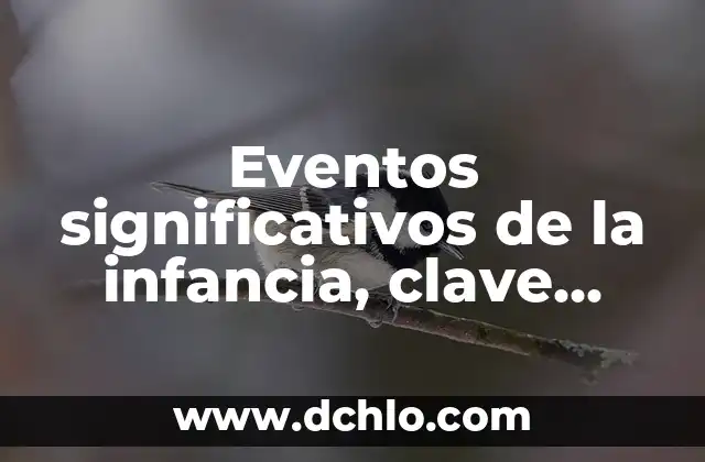 Fecha de enajenación en construcción: Un concepto clave en la transferencia de propiedades 6 Eventos significativos de la infancia, clave para el desarrollo