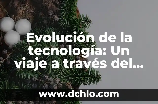 Orígenes y evolución del término indio 5 Evolución de la tecnología: Un viaje a través del tiempo