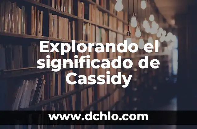 El Mundo de los Esquilos: Un Vistazo a su Significado y Concepto 3 Explorando el significado de Cassidy