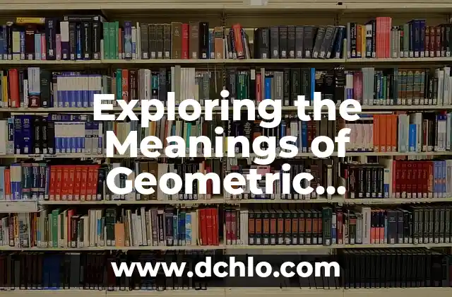 Exploring the Meaning of Arandas 7 Exploring the Meanings of Geometric Symbols