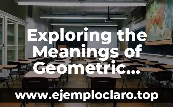 Exploring the Meanings of Geometric Symbols
