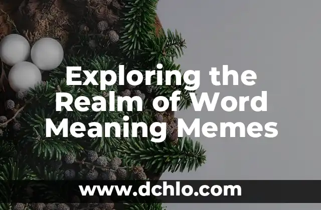 Menú Insertar en Word: Todo lo que Necesitas Saber 7 Exploring the Realm of Word Meaning Memes