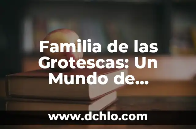 Los 10 Países Más Pobres del Mundo: Una Realidad Impactante 4 Familia de las Grotescas: Un Mundo de Significados