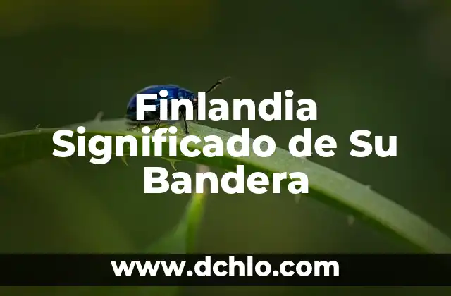 Escudo Nacional de Finlandia - Simbología y Diseño 4 Finlandia Significado de Su Bandera