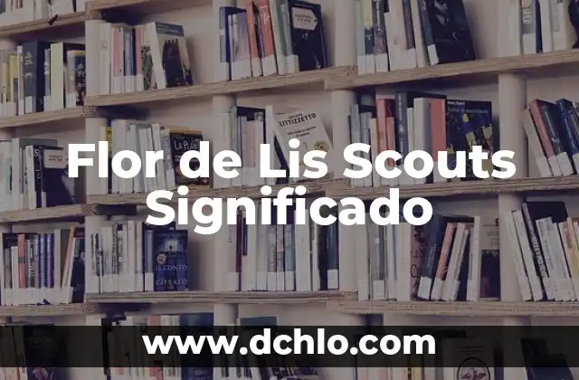 Flor de Lis - Simbología y Significado 4 Flor de Lis Scouts Significado