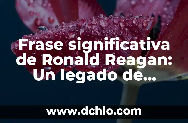 Cuántos años tiene el cantante Rafael, la vida y legado del Rey de la Canción 3 Frase significativa de Ronald Reagan: Un legado de liderazgo