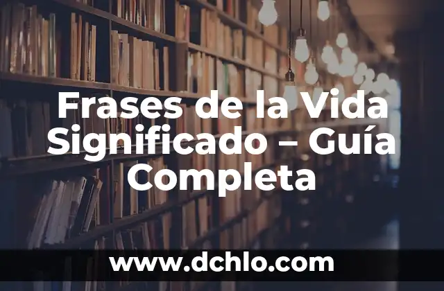 El Significado del Color de las Mariposas 4 Frases de la Vida Significado – Guía Completa