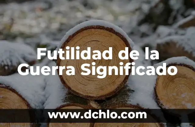 Guerra de los Boers: significado e historia detallada 8 Futilidad de la Guerra Significado