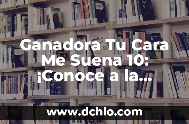 Actuación en Josie, Tu Cara Me Suena: La Televisión de Música y Comedia 3 Ganadora Tu Cara Me Suena 10: ¡Conoce a la Última Estrella del Reality Show!