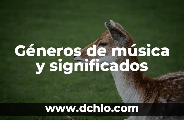 El Coro en la Música: Un Elemento Esencial 3 Géneros de música y significados