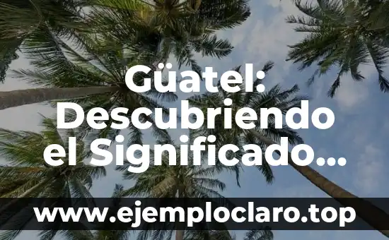 Güatel: Descubriendo el Significado detrás de las Siglas