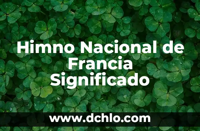 Flor Nacional de Paraguay: Significado y Simbolismo del Mburucuyá 3 Himno Nacional de Francia Significado
