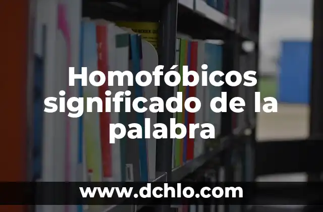 Significado de Ser Tentada por Tentados 7 Homofóbicos significado de la palabra