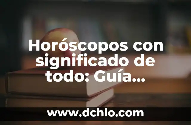 El significado de ser padrino de confirmación: Guía completa 4 Horóscopos con significado de todo: Guía completa y detallada