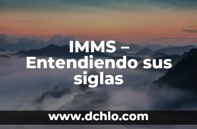 El significado de staccato: Entendiendo su importancia en la música 5 IMMS – Entendiendo sus siglas