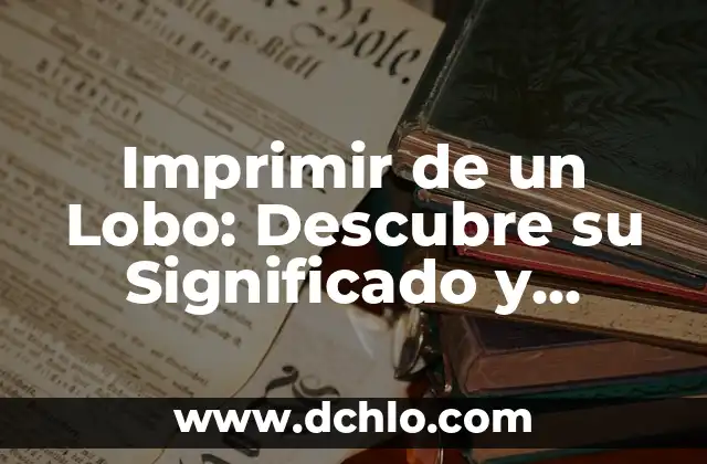 El Significado de El Malo de Culiacán 3 Imprimir de un Lobo: Descubre su Significado y Simbolismo