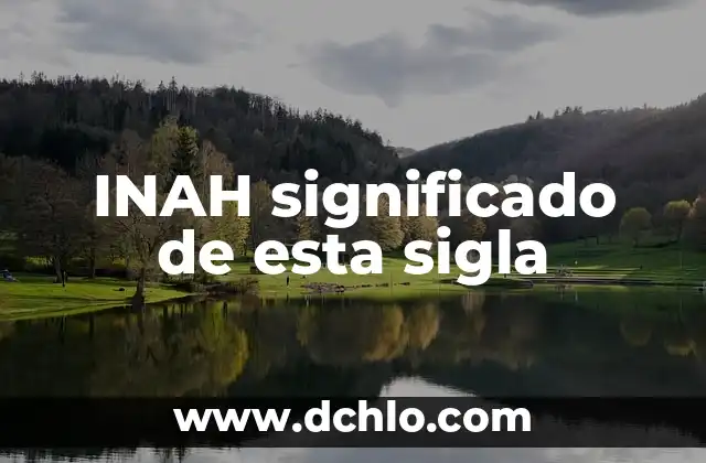 Imprimir de un Lobo: Descubre su Significado y Simbolismo 7 INAH significado de esta sigla