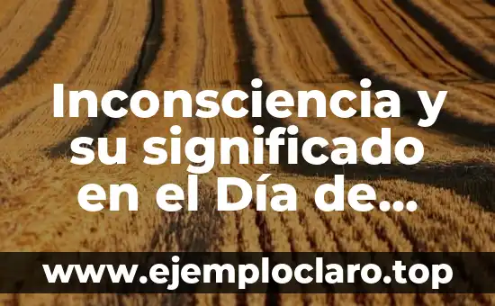 Inconsciencia y su significado en el Día de Muertos