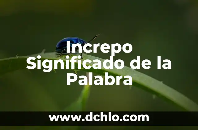 Significado e Imágenes de Justicia 4 Increpo Significado de la Palabra