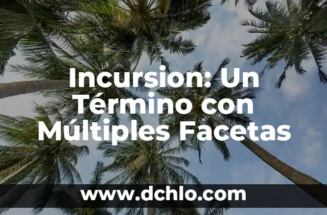 Lop - Un Concepto con Múltiples Significados 5 Incursion: Un Término con Múltiples Facetas