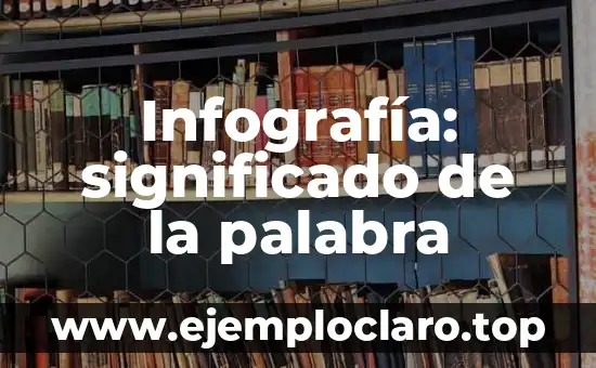 Concepto y Significado de una Infografía 7 Infografía: significado de la palabra