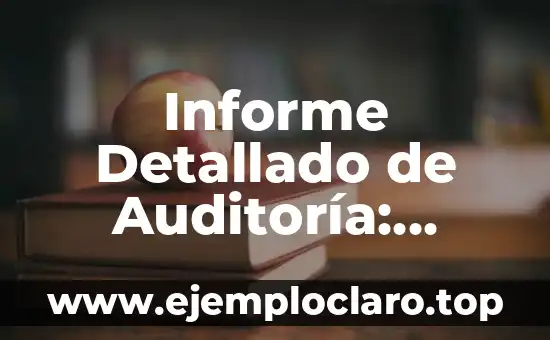 Informe Detallado de Auditoría: Significado y Relevancia
