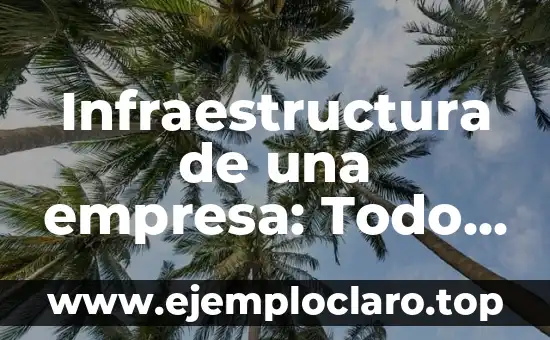 Infraestructura de una empresa: Todo lo que debes saber