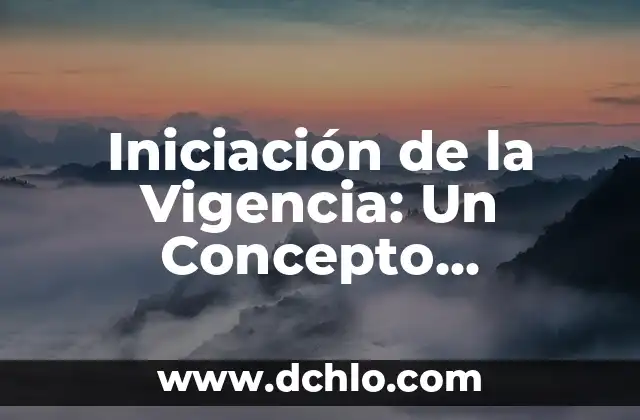 Heterogeneidad de la Varianza: Un Concepto Estadístico Fundamental 3 Iniciación de la Vigencia: Un Concepto Fundamental
