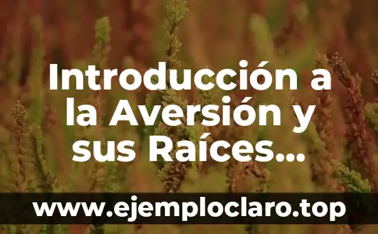Introducción al Concepto de Juegos de Azar 8 Introducción a la Aversión y sus Raíces Latinas