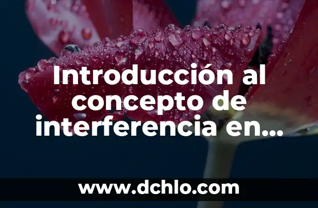 Introducción al concepto de poser e imitador 6 Introducción al concepto de interferencia en biología
